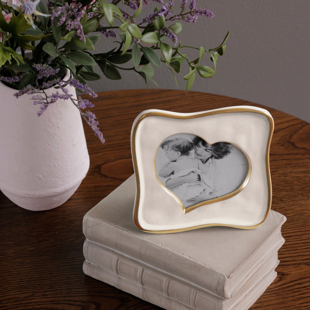 Frame Encanto Curved Heart 5x5 Cream
