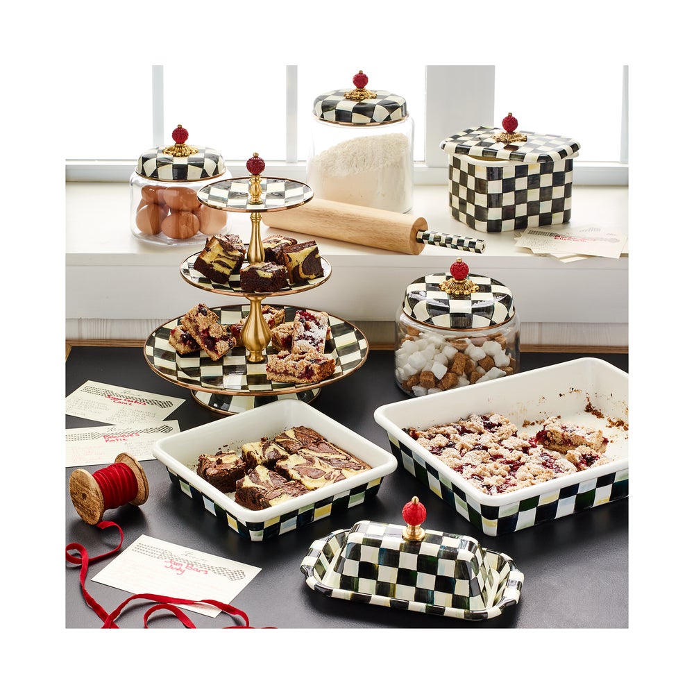Courtly Check Butter Box