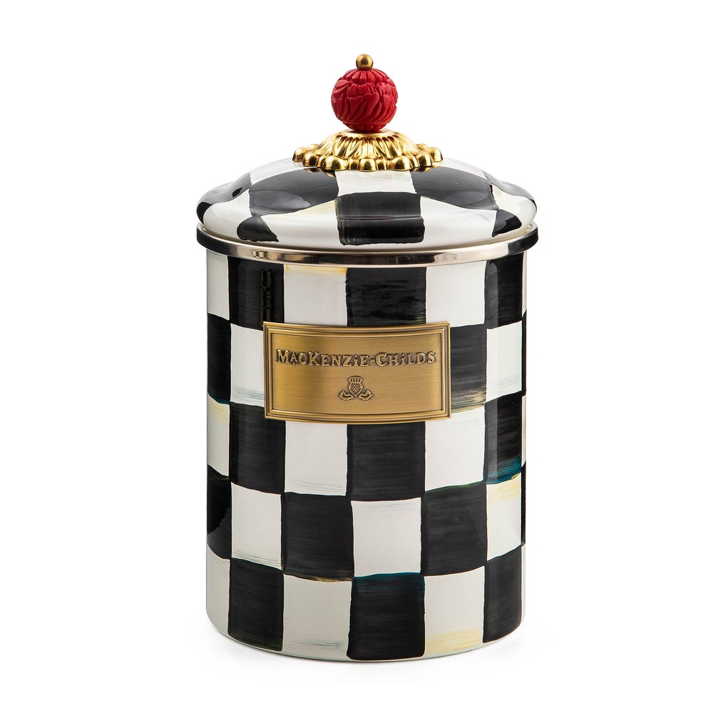 Courtly Check Medium Canister