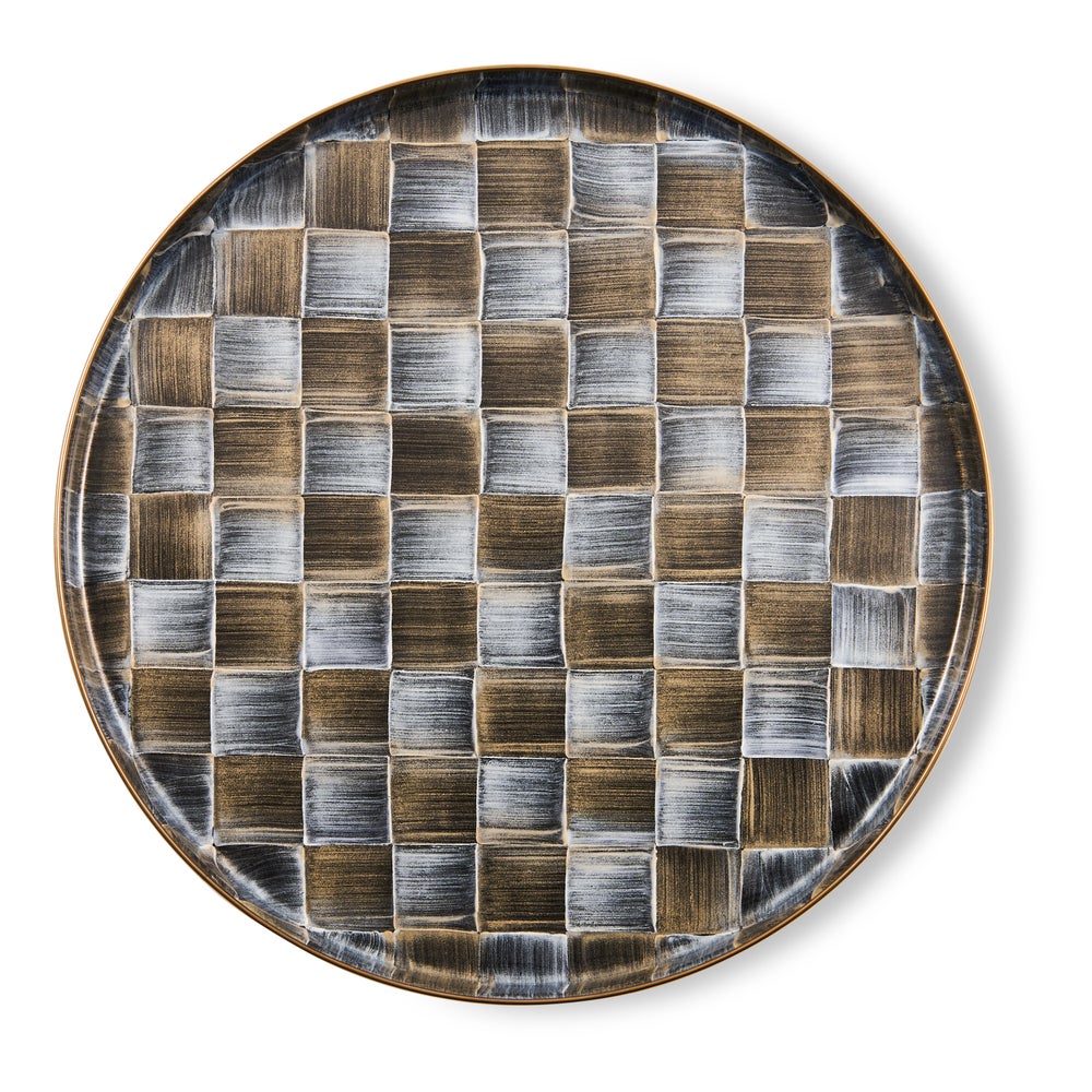 Sophisticheck Round Tray