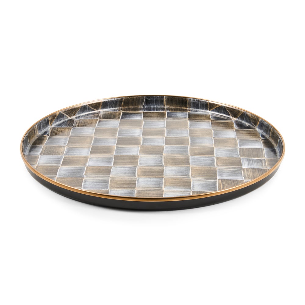 Sophisticheck Round Tray