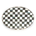 Courtly Check Medium Oval Platter