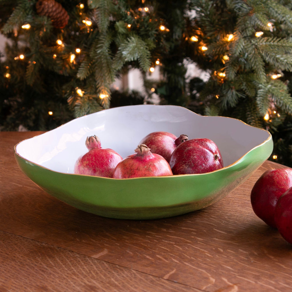 Encanto Nuevo Large Bowl Leaf Green