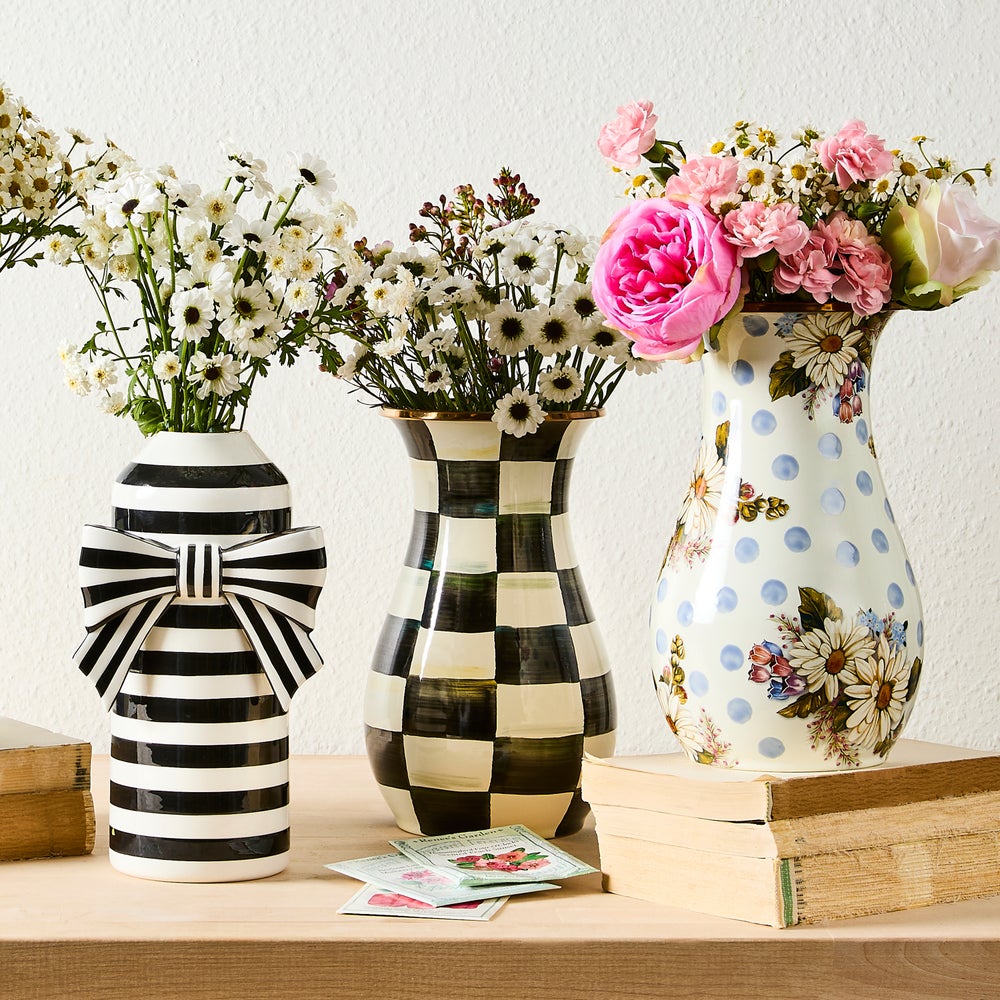 Courtly Check Tall Vase