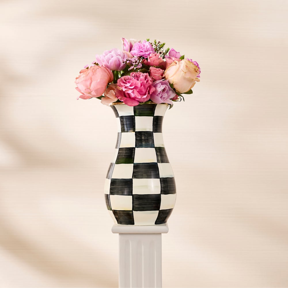 Courtly Check Tall Vase