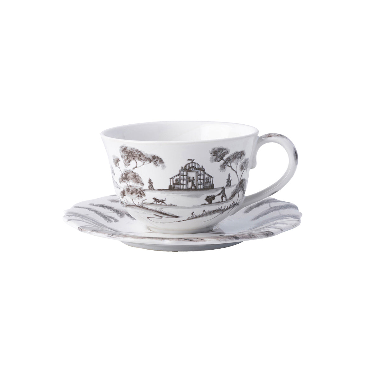 Country Estate Cup & Saucer Flint