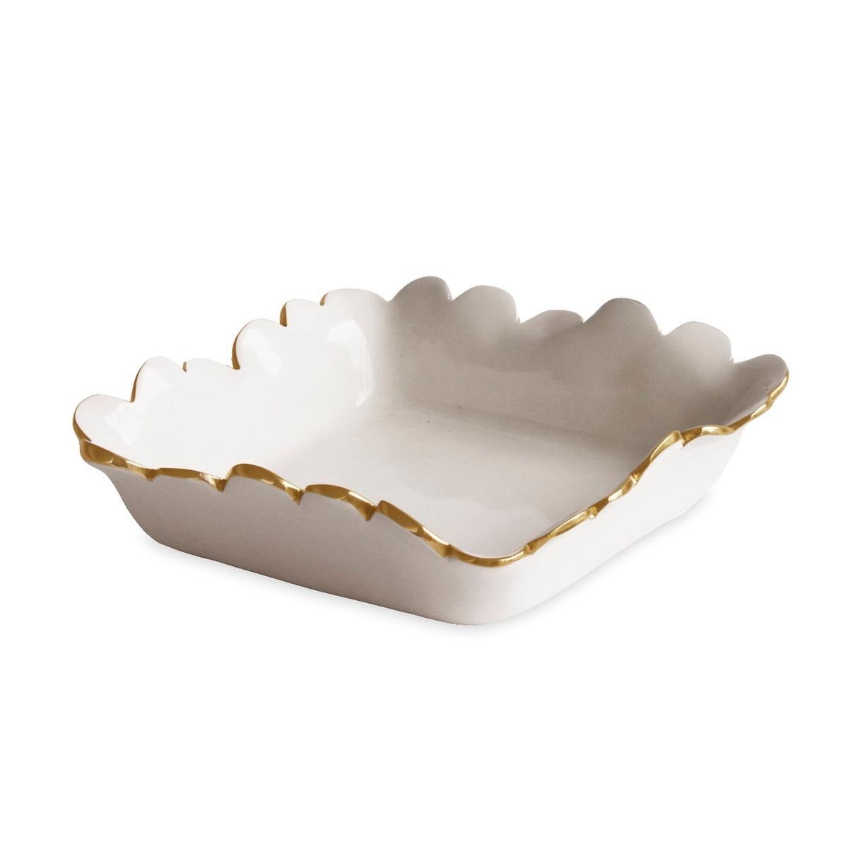 Colette Cocktail Napkin Holder Cream
