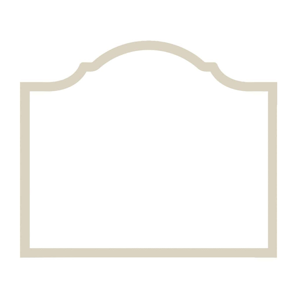Place Card Arch Flax