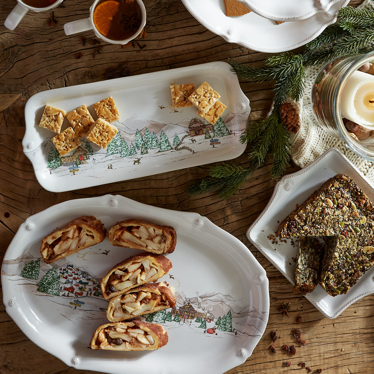 North Pole 14.5" Hostess Tray