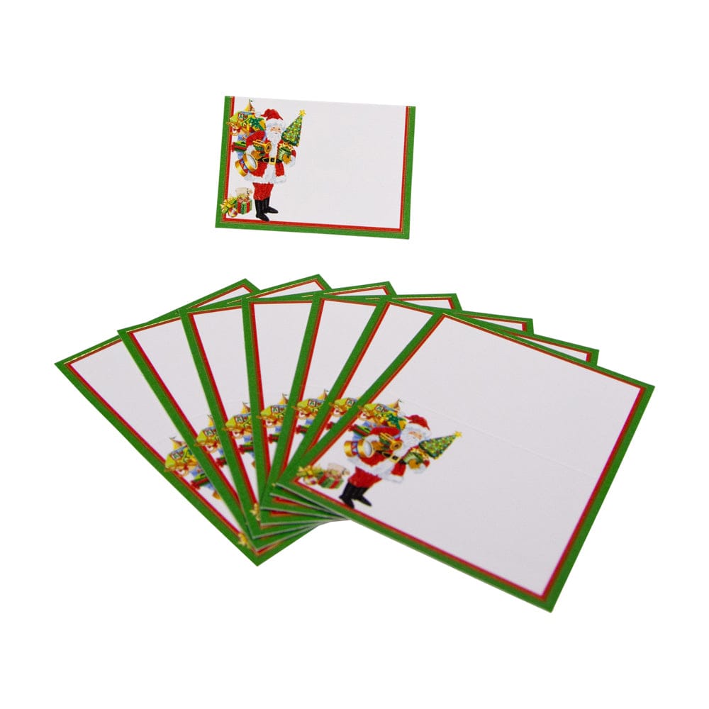 Mr. Claus Foil Place Card 8 In-Foil
