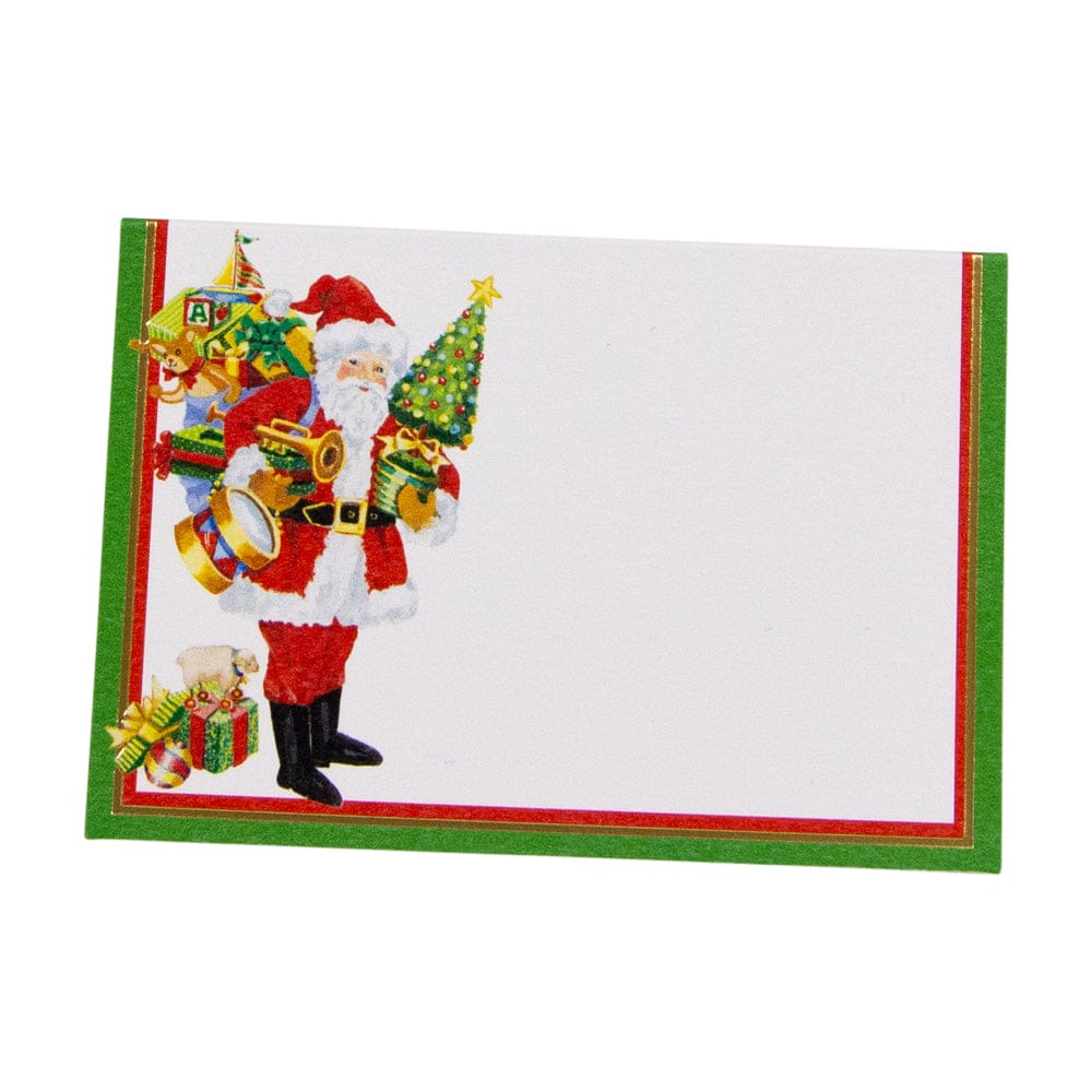 Mr. Claus Foil Place Card 8 In-Foil