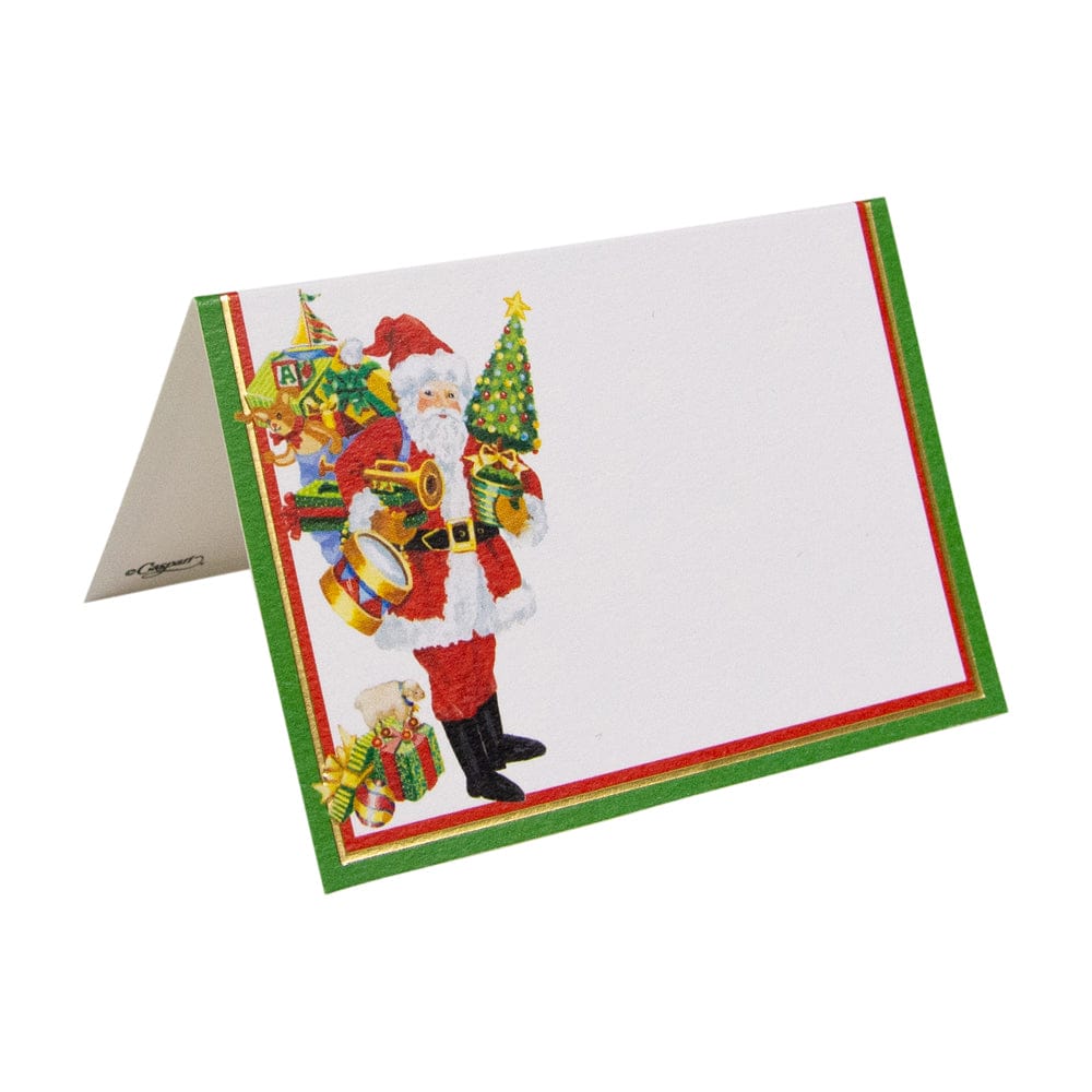 Mr. Claus Foil Place Card 8 In-Foil