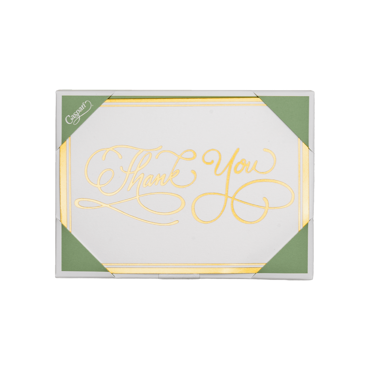 Thank You Calligraphy Foil Thank You Notes Box of 8