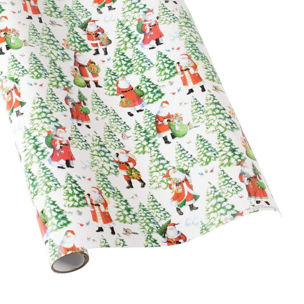 Woodland Santa Roll Wrap