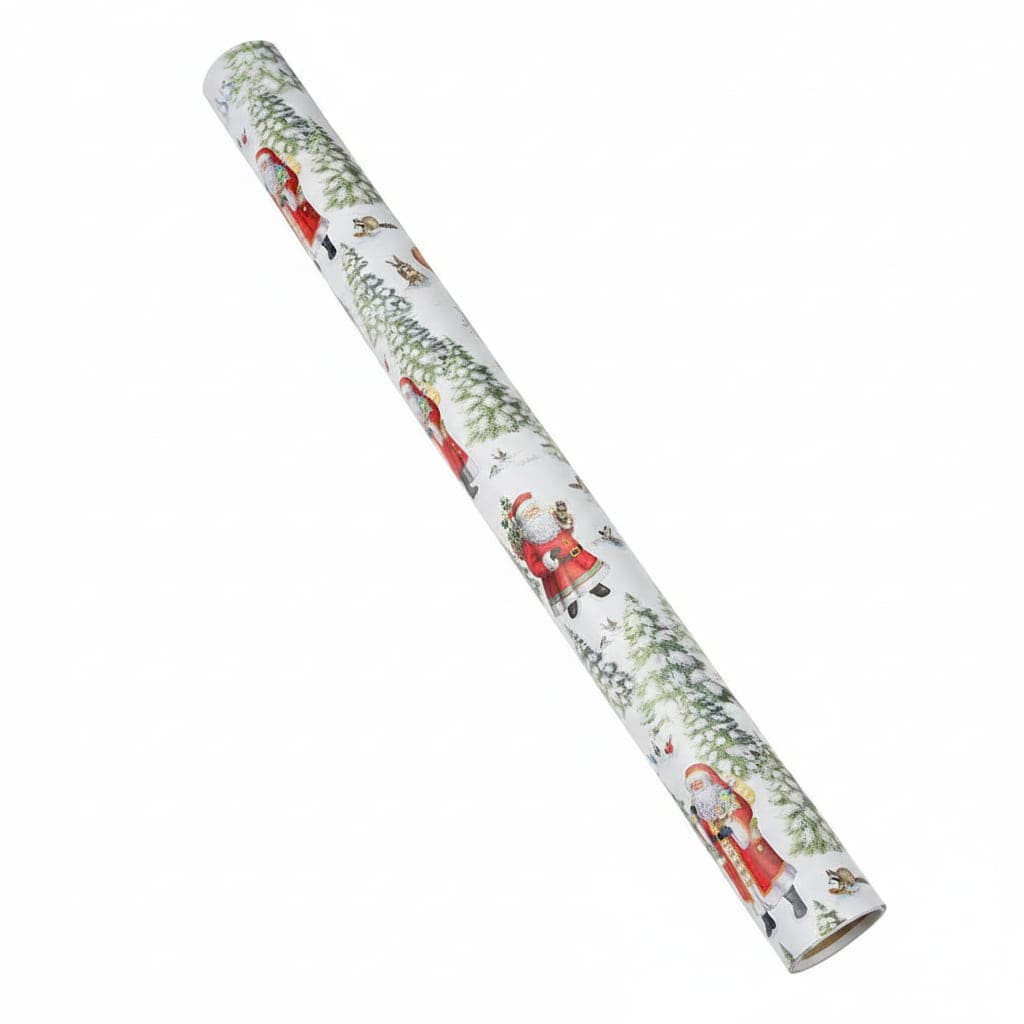 Woodland Santa Roll Wrap