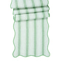 Cabana Stripe 18" x 90" Table Runner Seagrass