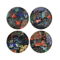 Le Jardin du Palais Set of 4 Assorted Dessert Plates