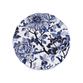 Pivoines Bleues Dessert Plate