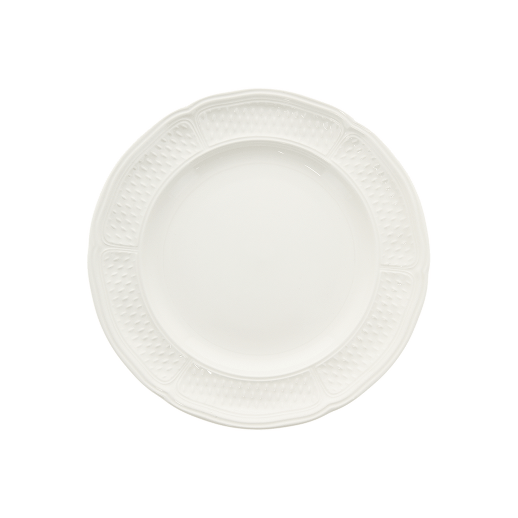 Pont Aux Chaux Blanc Dessert Plate