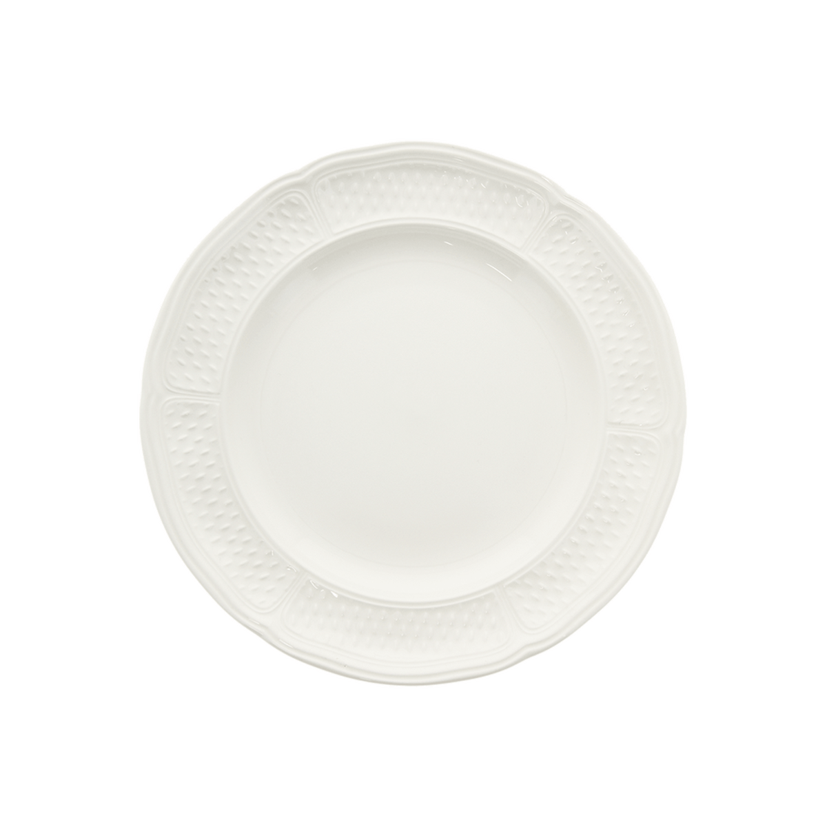 Pont Aux Chaux Blanc Dessert Plate