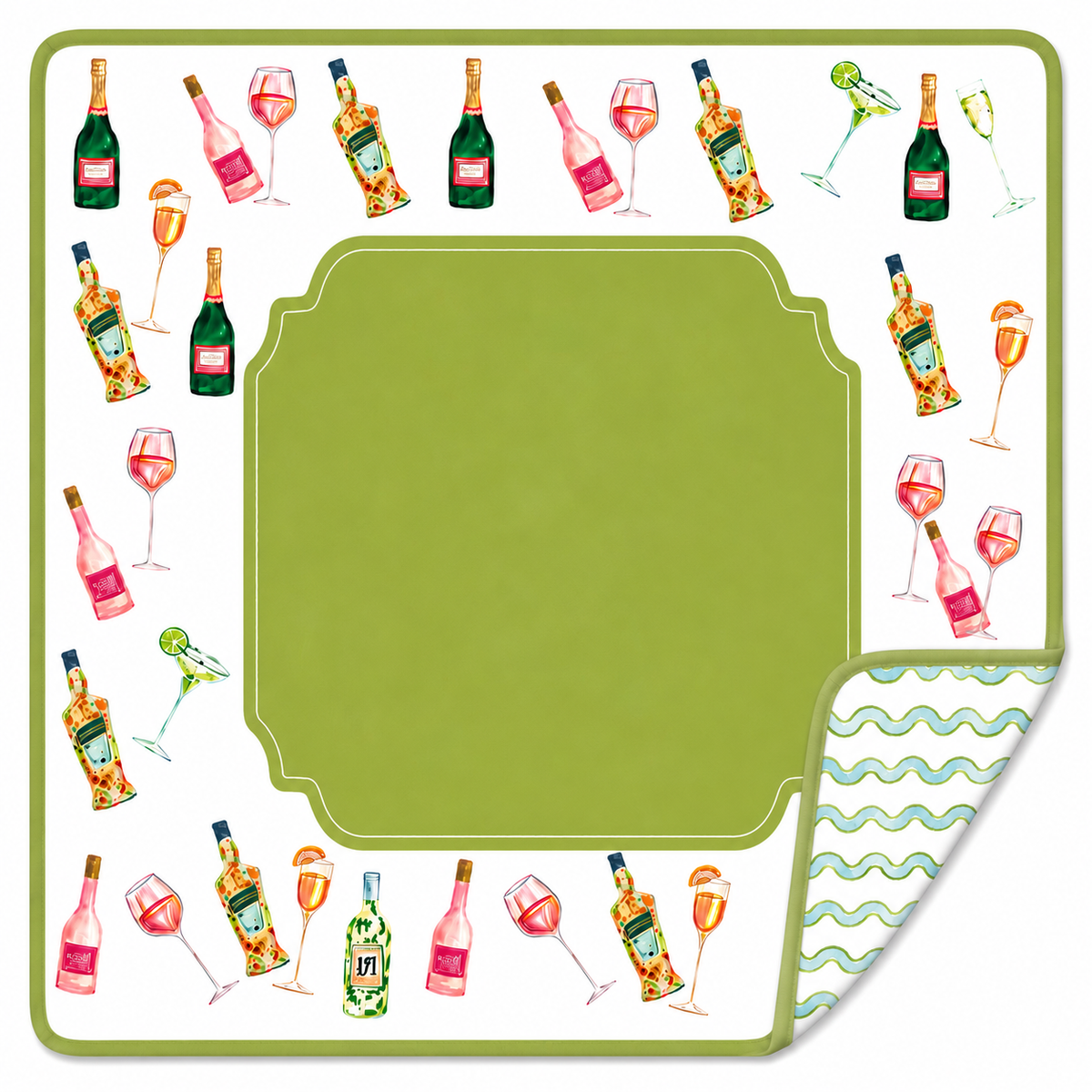 Cocktails Mahjong Kit