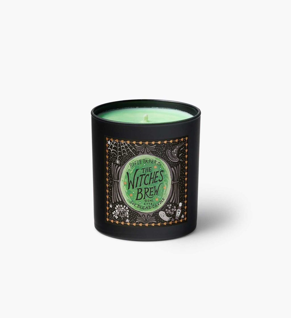 Witches Brew 9.5 oz Glass Candle
