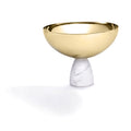 Coluna Nut Bowl Marble & Gold
