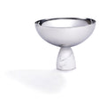 Coluna Nut Bowl Marble & Silver