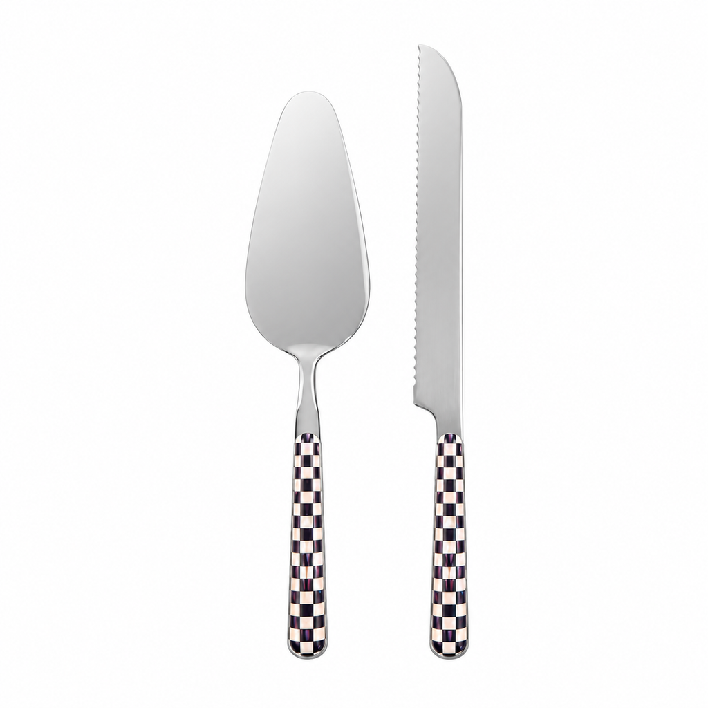 Courtly Check Bistro Cake Serving Set