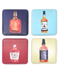 Bourbon Trail Coasters Set of 4
