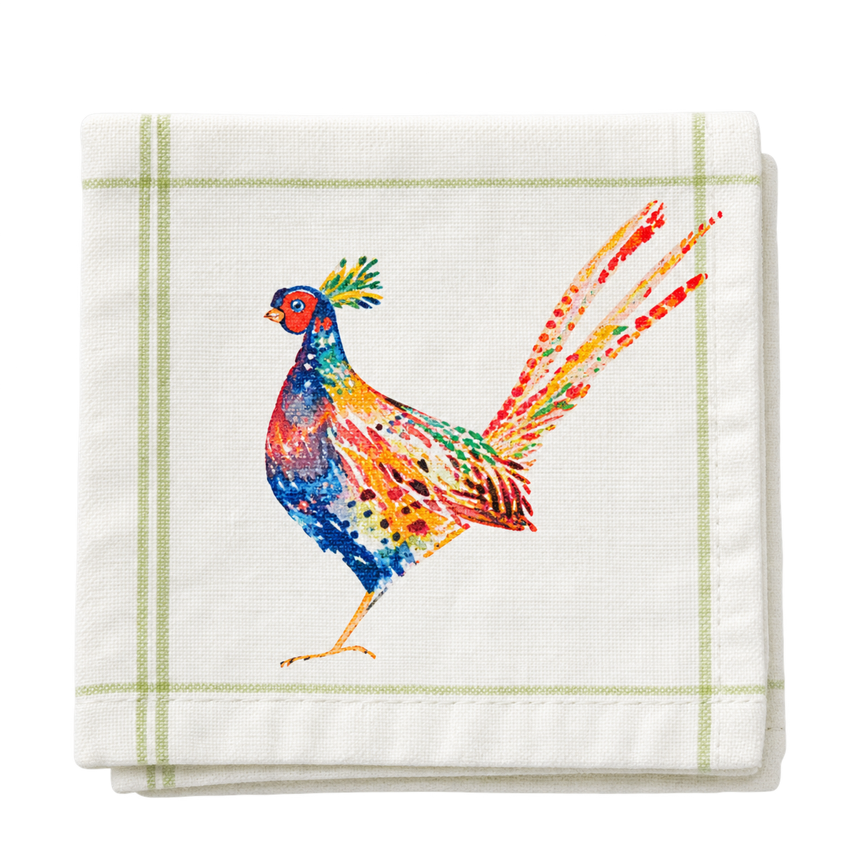 Pheasants Cocktail Napkins set of 4