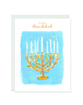 Happy Hanukkah Greeting Card