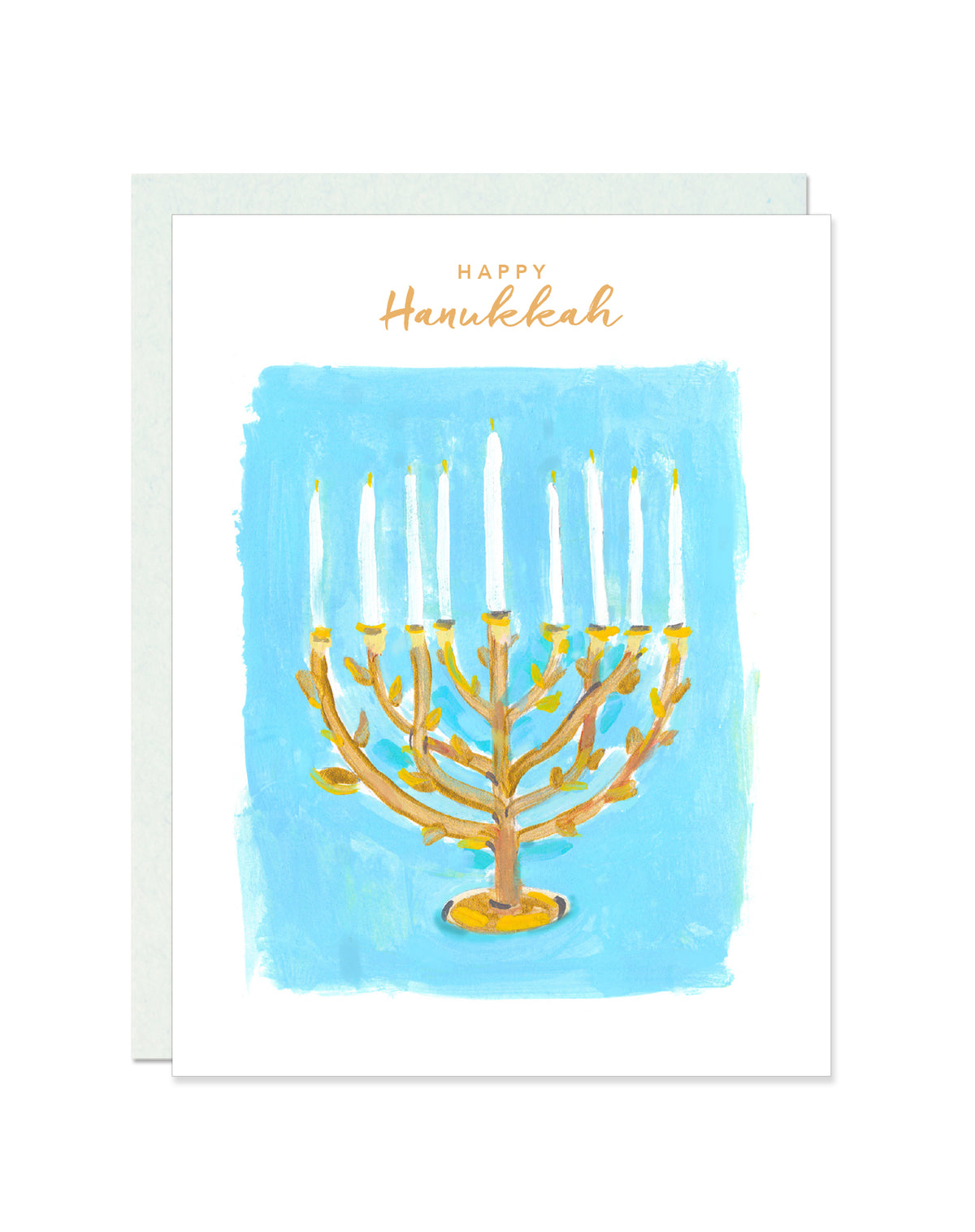 Happy Hanukkah Greeting Card