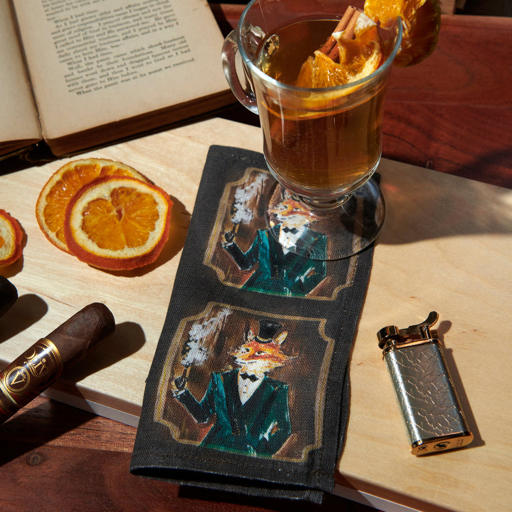 Fox Cocktail Napkins Set of 4
