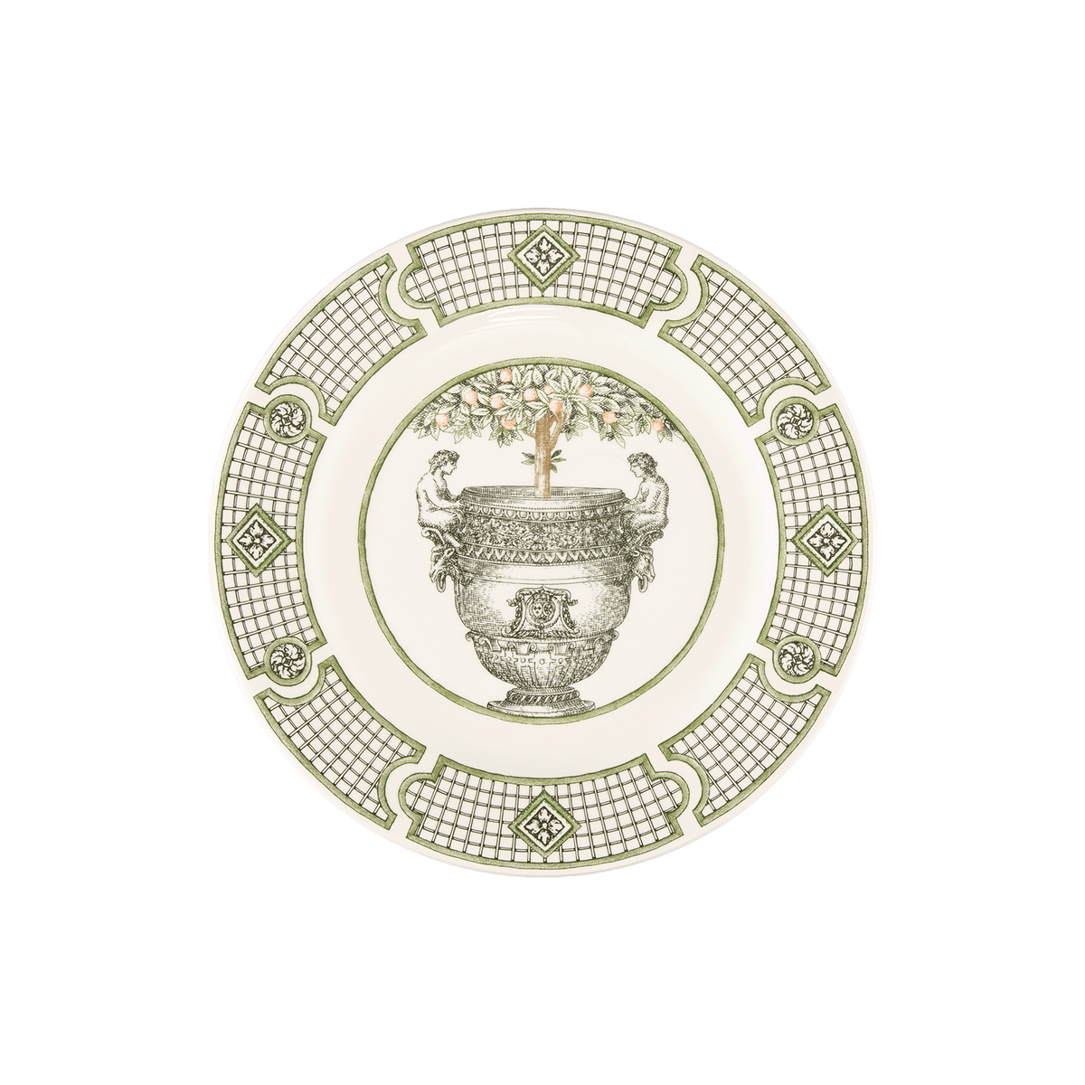 Set of 4 Dessert Plates Les Vases à Oranger