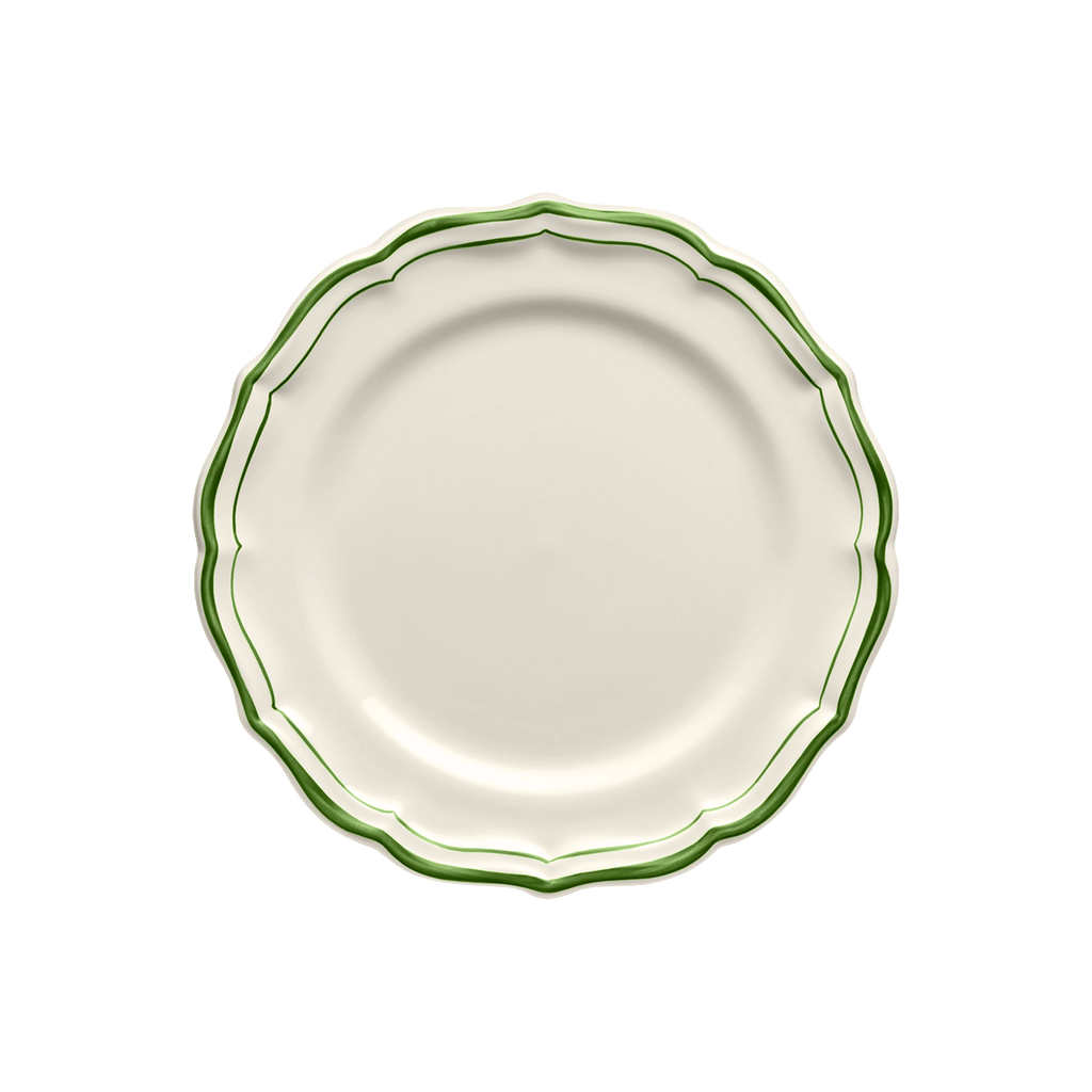 Dessert Plate Fougere Filet Fern Green