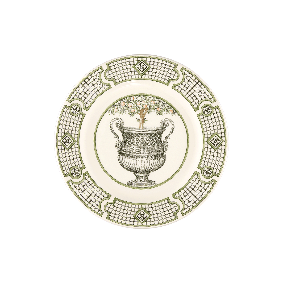 Set of 4 Dessert Plates Les Vases à Oranger