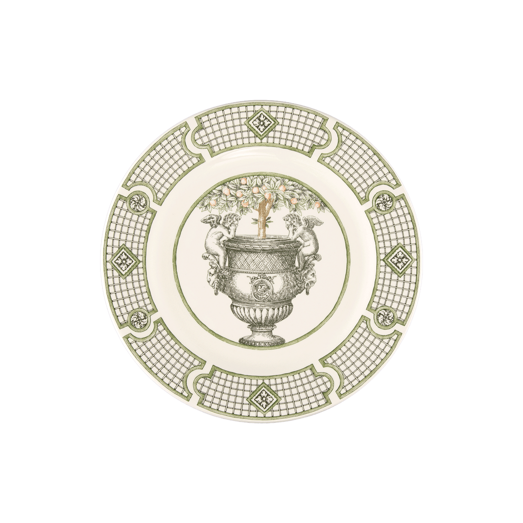 Set of 4 Dessert Plates Les Vases à Oranger