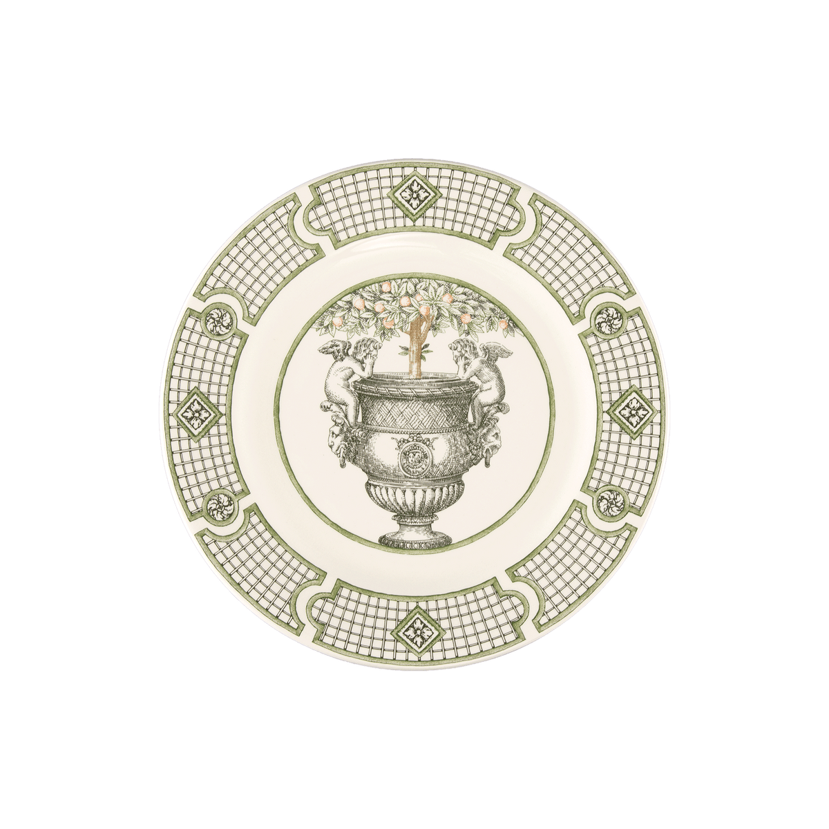 Set of 4 Dessert Plates Les Vases à Oranger