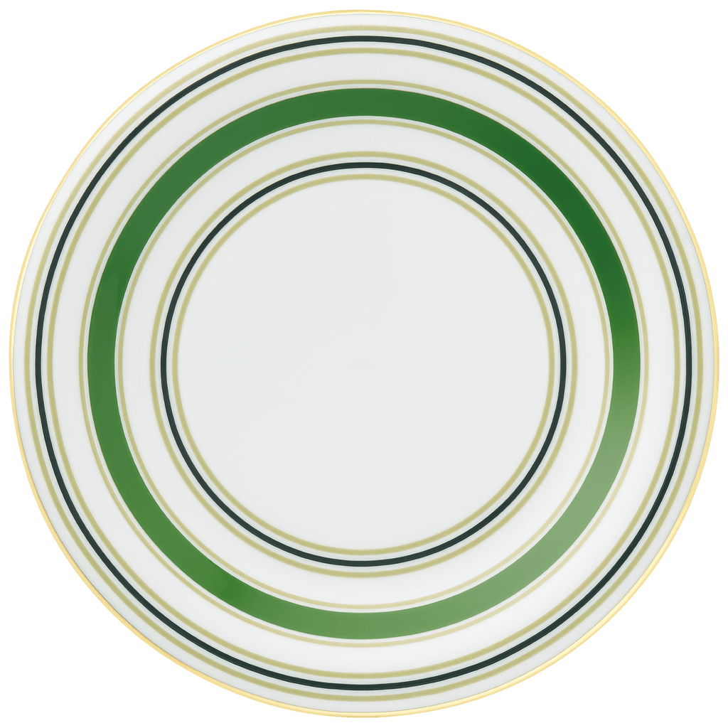 Fluen Salad Plate in Heritage Green