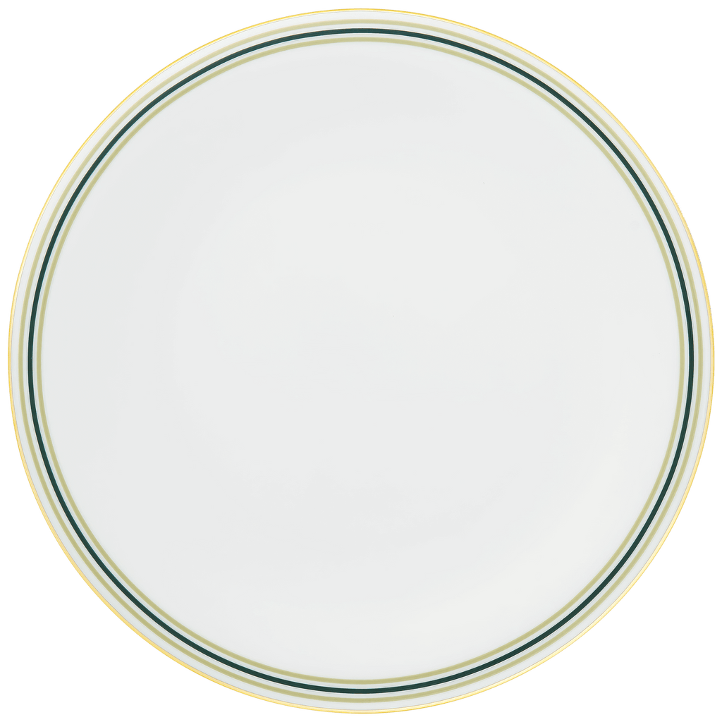 Fluen Dinner Plate in Heritage Green