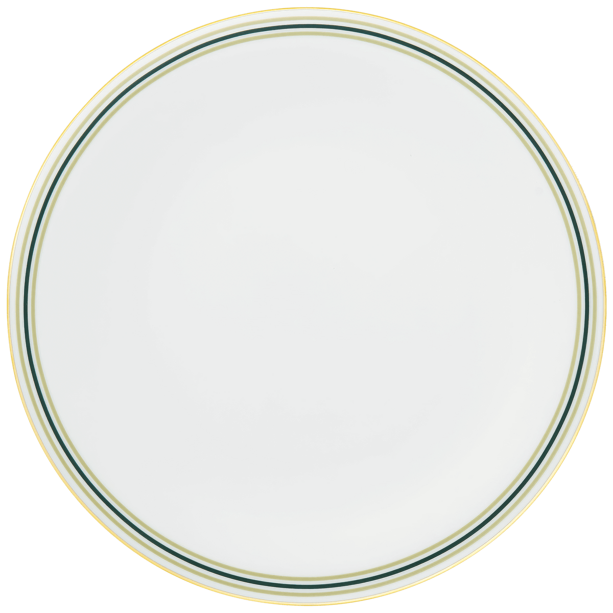 Fluen Dinner Plate in Heritage Green