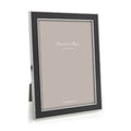 Taupe Enamel & Silver Frame 8 x 10 in