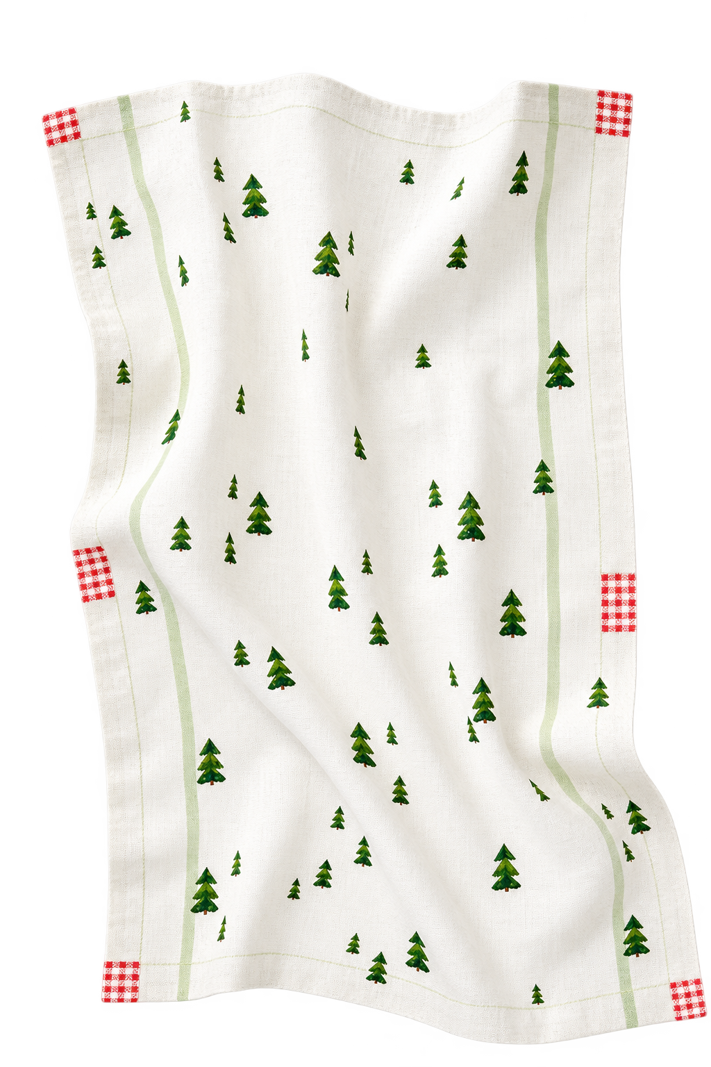 Christmas Tree Tea Towel