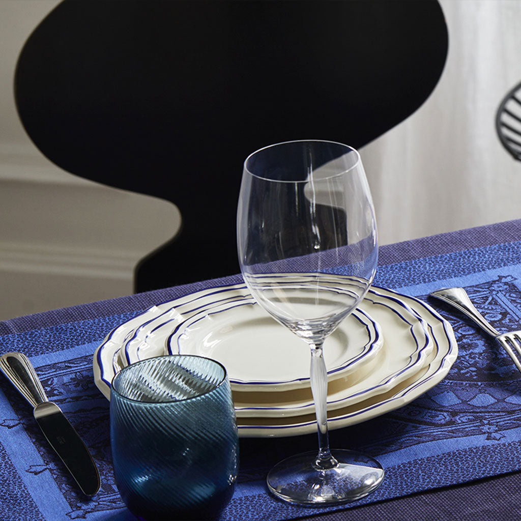 Canape Plate Filet Cobalt