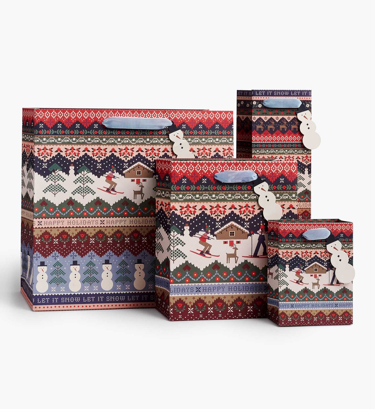 Ski Chalet Small Gift Bag