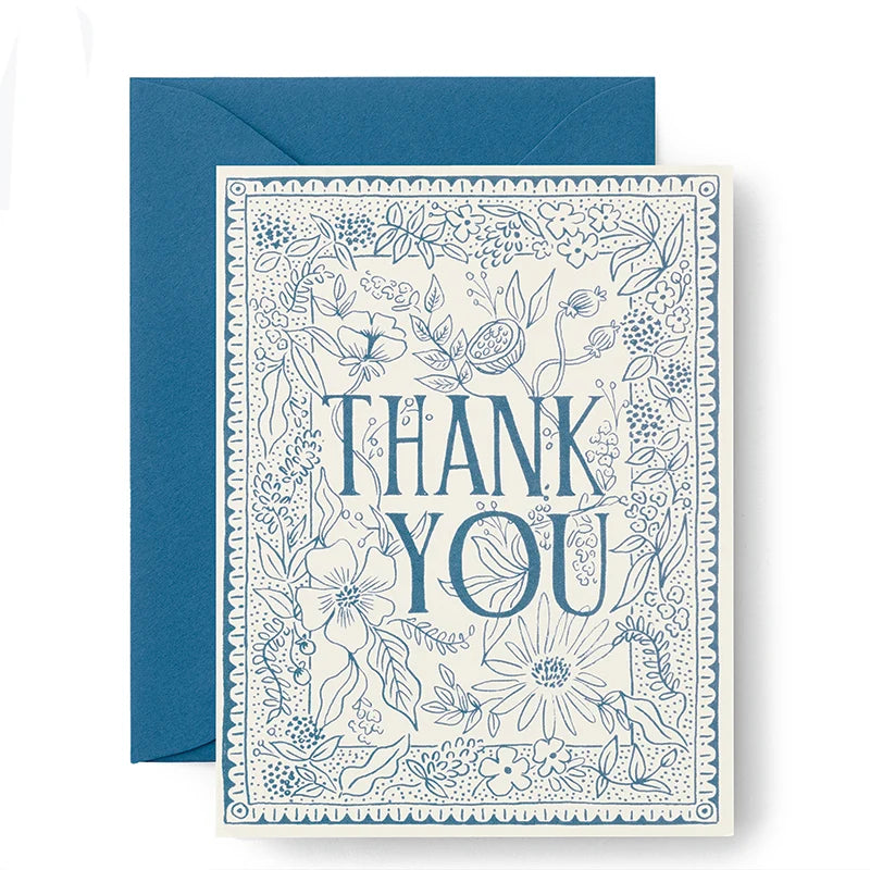 Delft Thank You Card