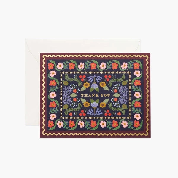 Delphine Thank You Card