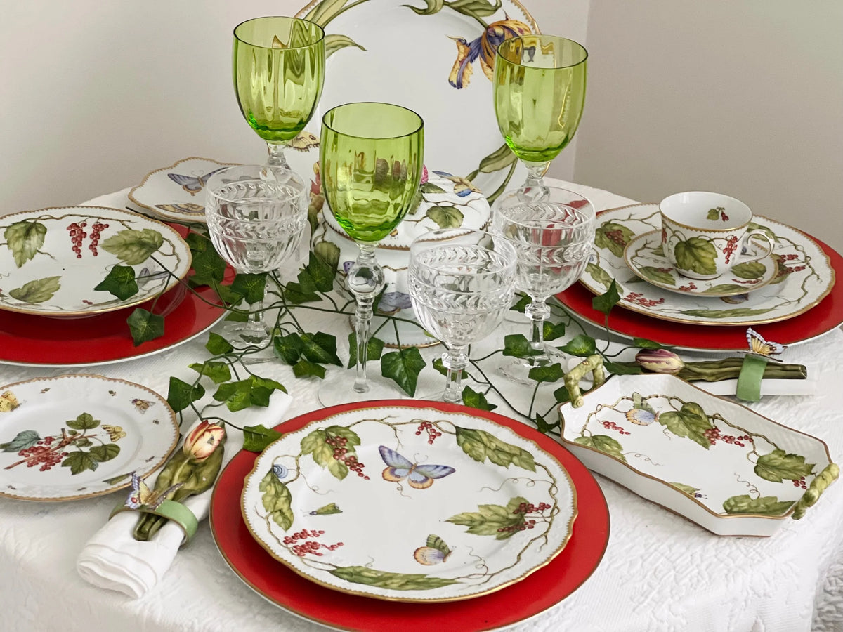 Wildberry Red Bread & Butter Plate
