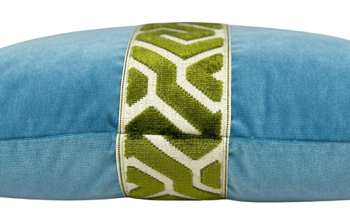 Lennon Lumbar - Lemongrass/Light Blue